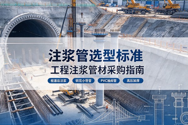 昌平区注浆管选型标准